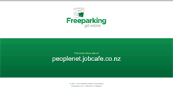 Desktop Screenshot of peoplenet.jobcafe.co.nz
